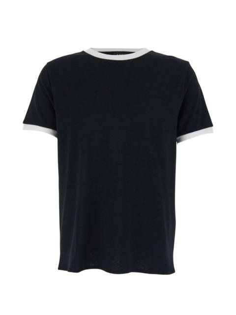 A.P.C. contrast-trim T-shirt