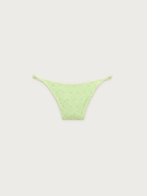 J.CREW '90s no-tie eyelet string bikini bottom