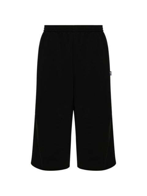 knee-length cotton bermuda shorts