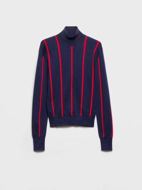 Prada Cotton turtleneck sweater