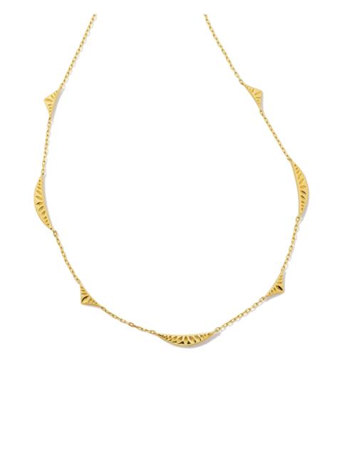KENDRA SCOTT Sophee Strand Necklace in 18k Yellow Gold Vermeil