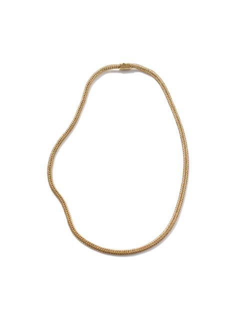 JOHN HARDY Icon Chevron Necklace, Gold, 4.5MM
