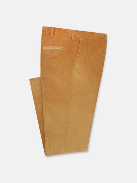 J. PRESS MADE-IN-USA TAN WIDE WALE BRITISH CORDUROY PANT