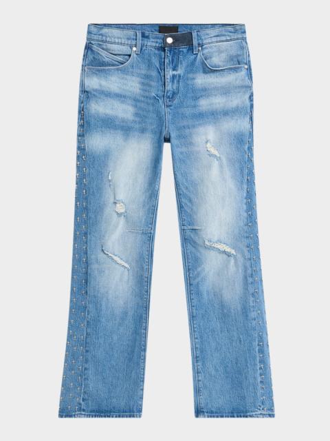 RTA Men's Zed Cross Panel Jeans