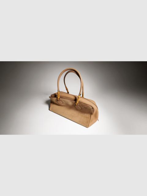 GUCCI Large boston bag with bamboo