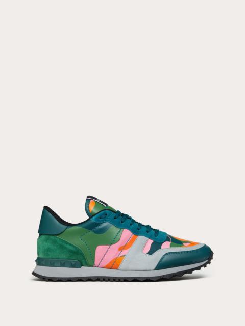 Valentino Camouflage Rockrunner Sneaker