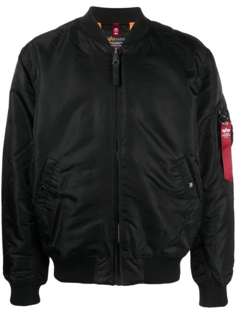 ALPHA INDUSTRIES embroidered-design bomber jacket
