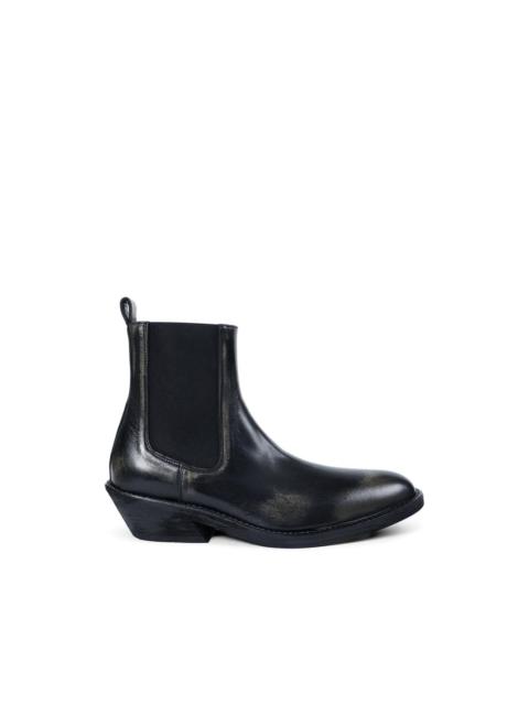 Ann Demeulemeester Caru leather chelsea boots
