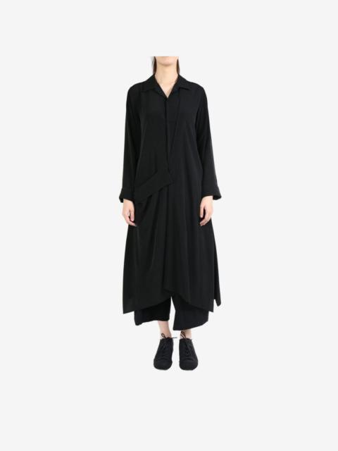 Yohji Yamamoto draped dress