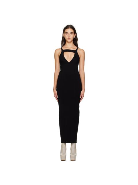 Black Sling Maxi Dress