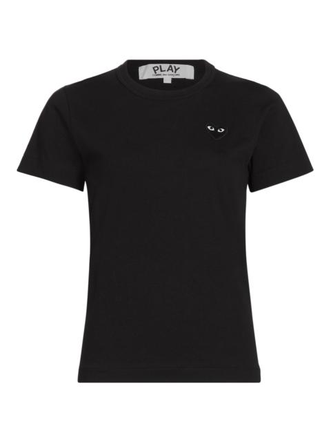 Comme des Garçons PLAY Women's Heart T-Shirt - Black