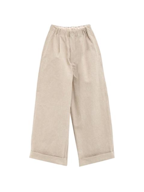 LAUREN MANOOGIAN canvas trousers