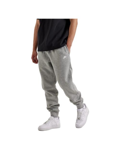 Nike Club Joggers "Dark Grey Heather / Light Smoke Grey / White" FN3787 063