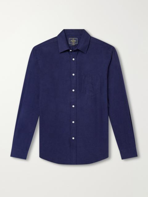 Portuguese Flannel Teca Brushed Cotton-Twill Shirt
