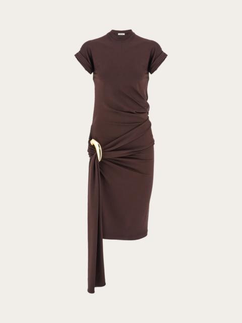 FERRAGAMO Short dress with waist sash