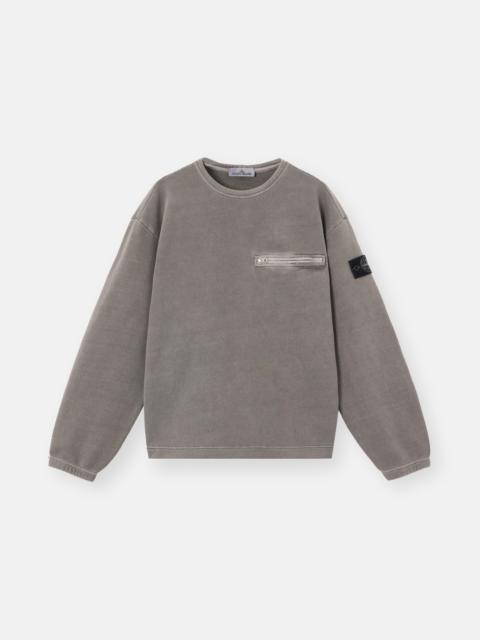 Stone Island 6100028 MINERAL DYED COTTON FLEECE