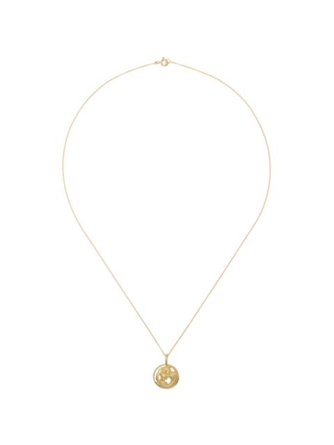 ELHANATI Gold Star Sign Virgo Necklace