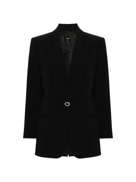 crepe blazer