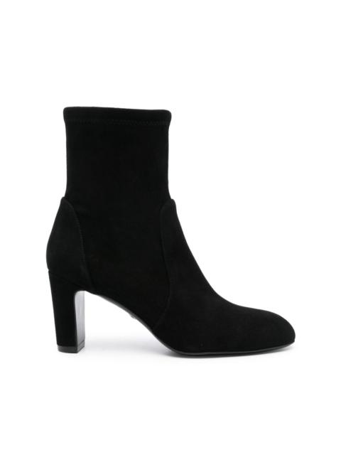 85mm suede ankle boots