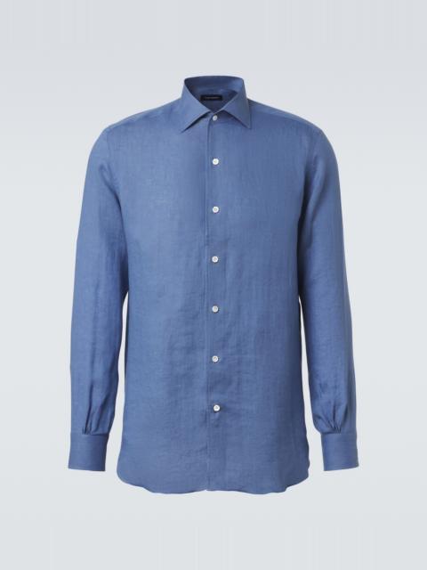 THOM SWEENEY Linen shirt