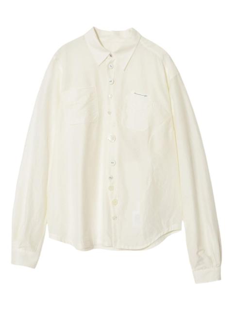 UNDERCOVER asymmetrical-buttons shirt