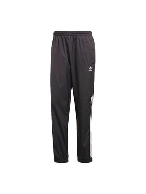 adidas originals Adicolor 3d Classic Bundle Feet Sports Running Long Pants Black GN3543