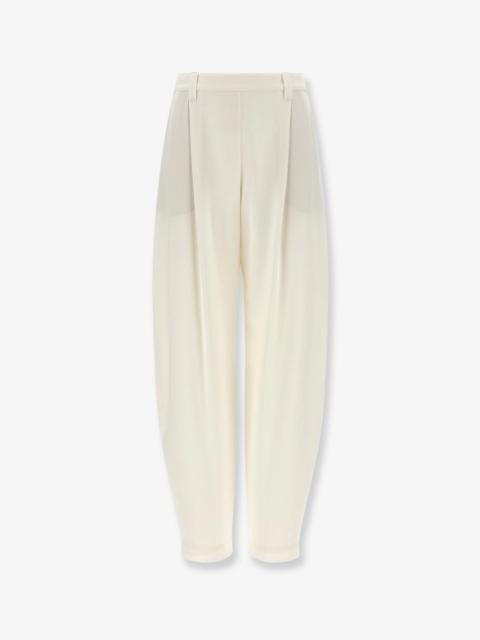 Brunello Cucinelli Viscose And Linen Trousers
