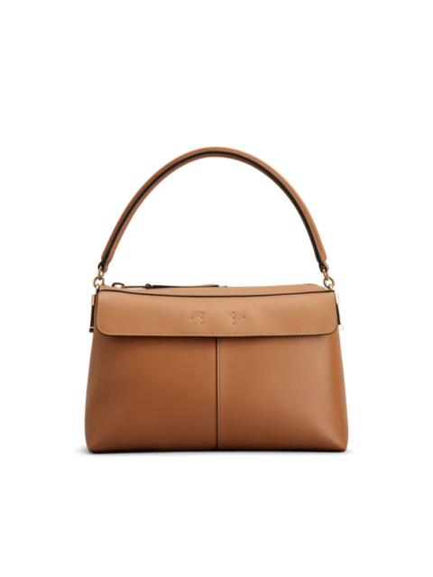Tod's small T Case Boston leather shoulder bag