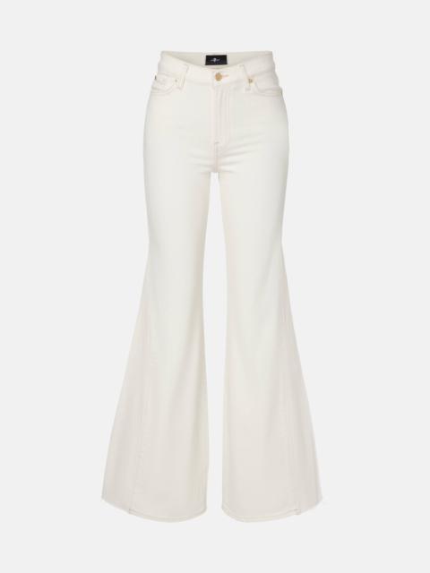 7 For All Mankind Panel Retro flared jeans