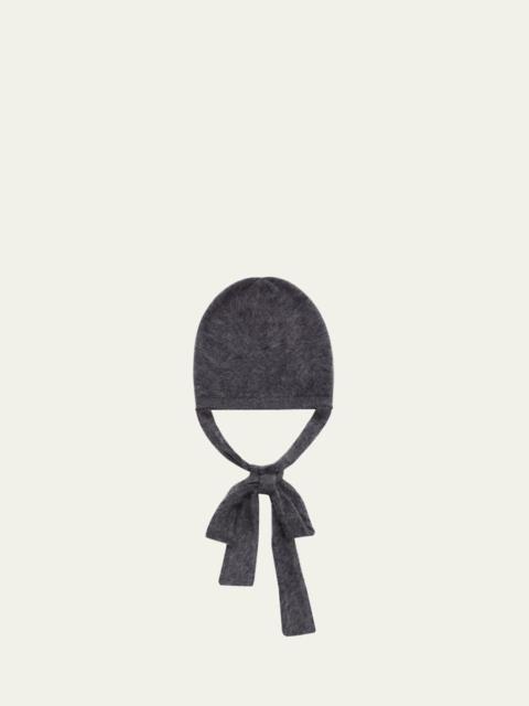 LISA YANG The Brushed Cashmere Tied Hood