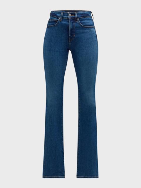 VERONICA BEARD Beverly High-Rise Skinny Flare Jeans