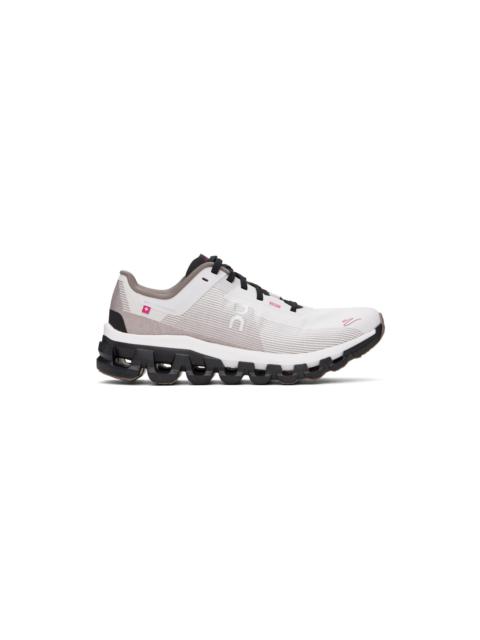 On White & Black DISTANCE Edition Cloudflow 4 Sneakers