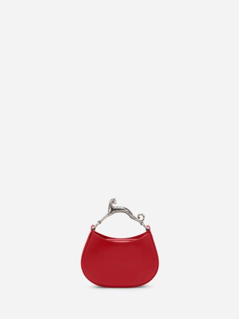 Lanvin LEATHER NANO HOBO CAT BAG