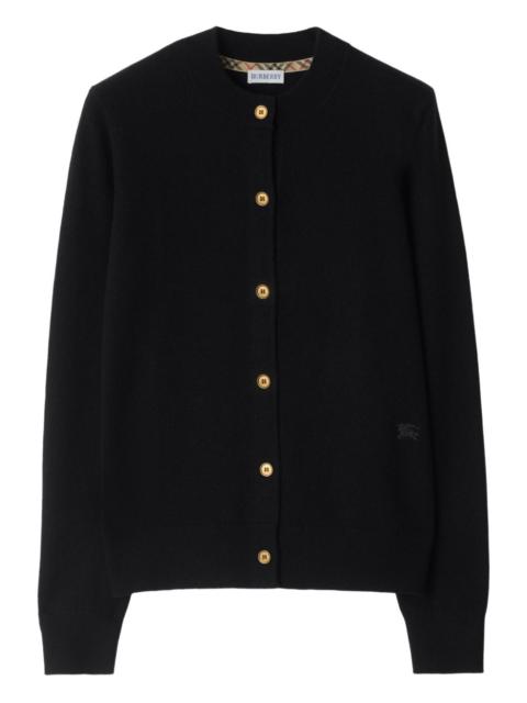 Burberry EKD-embroidered cardigan