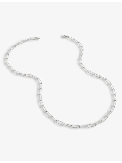 MONICA VINADER Alta textured recycled sterling silver necklace