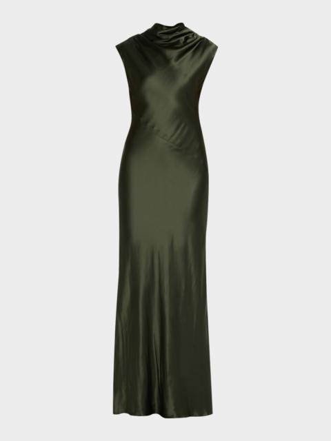 TWP Back To You Satin Maxi Dress