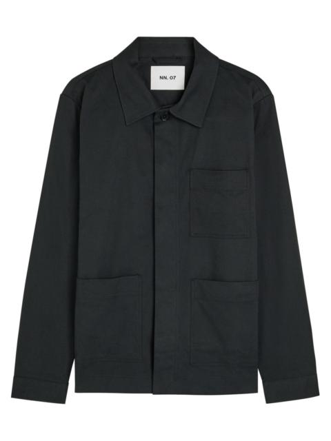 NN07 NN07 Olav Piqué Stretch-cotton Overshirt