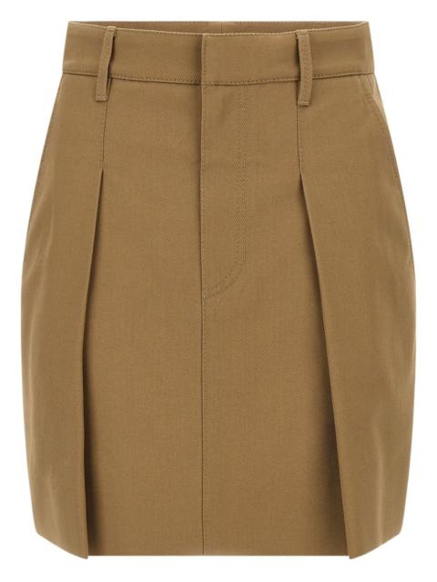 Brunello Cucinelli pleated midi skirt