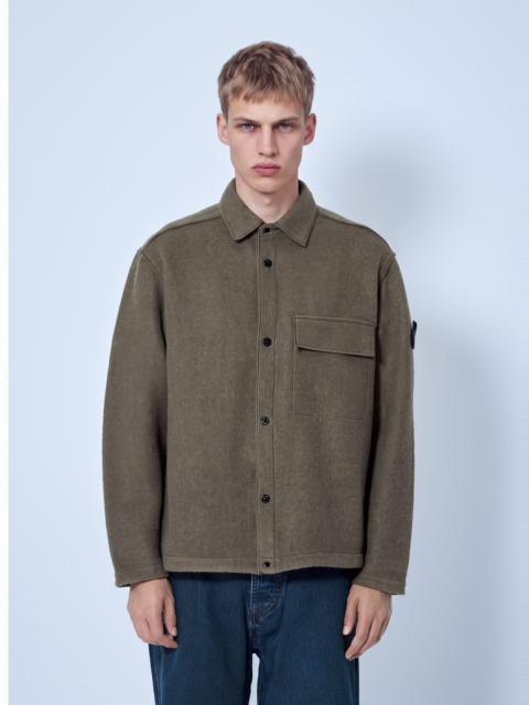 Stone Island Wool Shirt Jacket