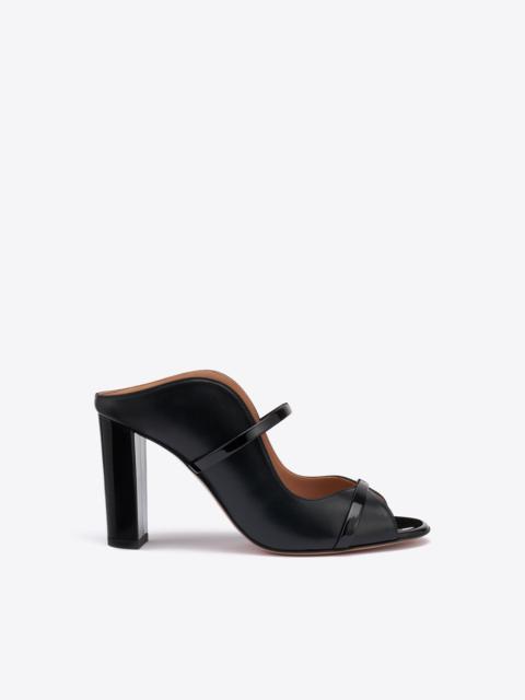 MALONE SOULIERS Norah 85 Black Leather Sandals
