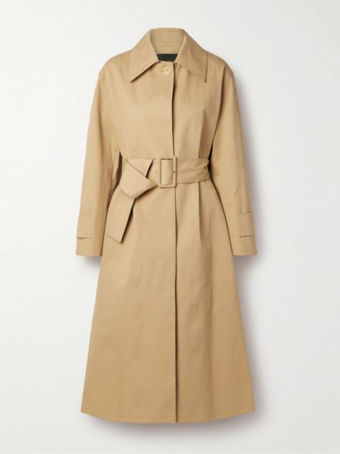 JOSEPH Lowendal Oversized Belted Cotton-twill Coat