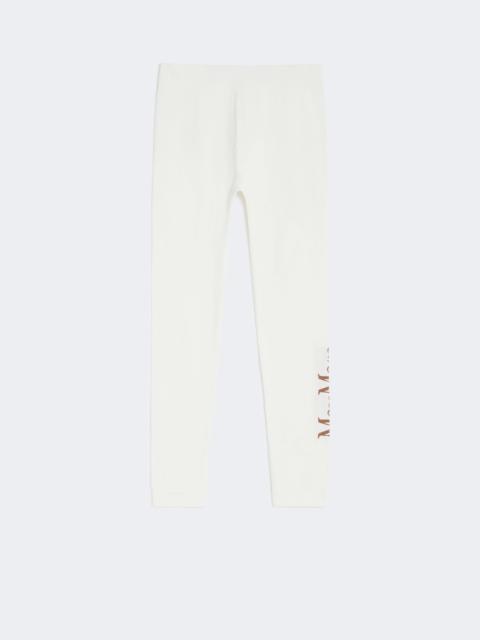 'S Max Mara Stretch technical fabric leggings - WHITE