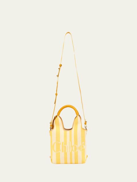 Chloé Stripy Jacquard Tote Bag