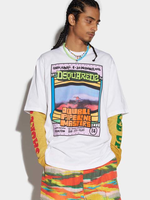 DSQUARED2 D2 SURF SKATER T-SHIRT