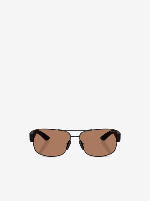 Prada geometric-frame sunglasses