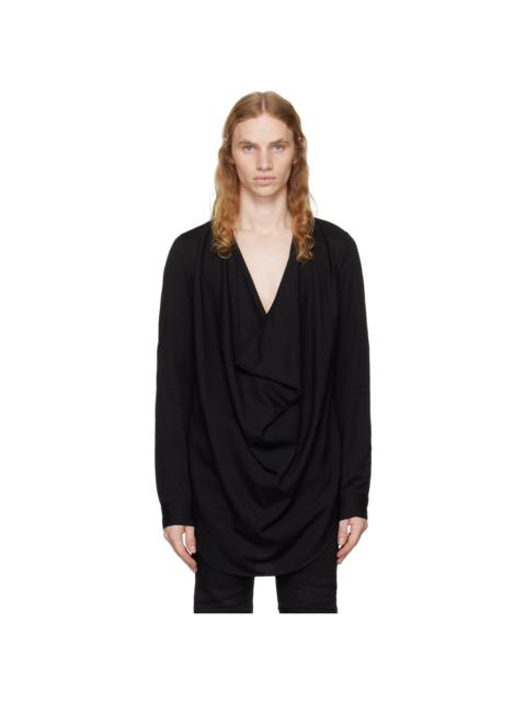 Julius Black Drape Top | REVERSIBLE