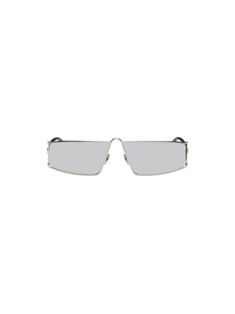SSENSE Exclusive Silver SL 606 Sunglasses