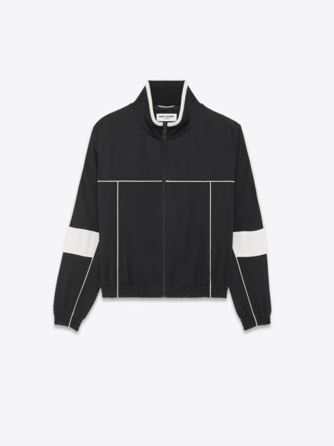 SAINT LAURENT saint laurent teddy jacket in satin crepe