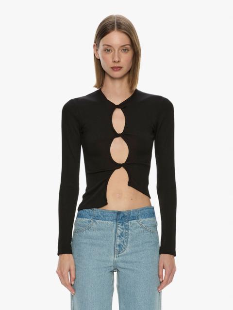 CHRISTOPHER ESBER Open Twist Long Sleeve Top