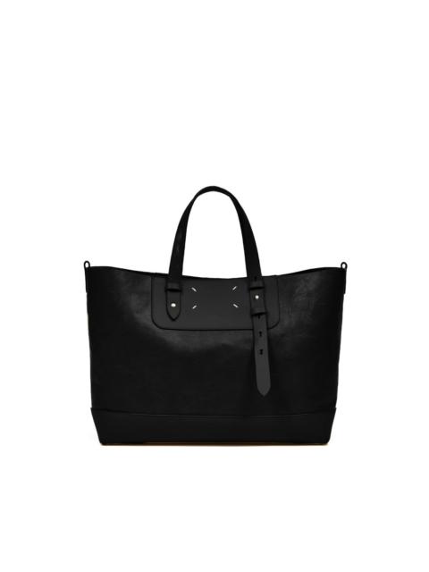 Maison Margiela black leather tote bag